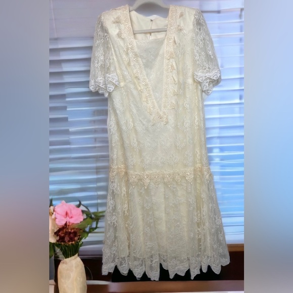 VINTAGE Gilberti cocktail dress - Picture 2 of 8